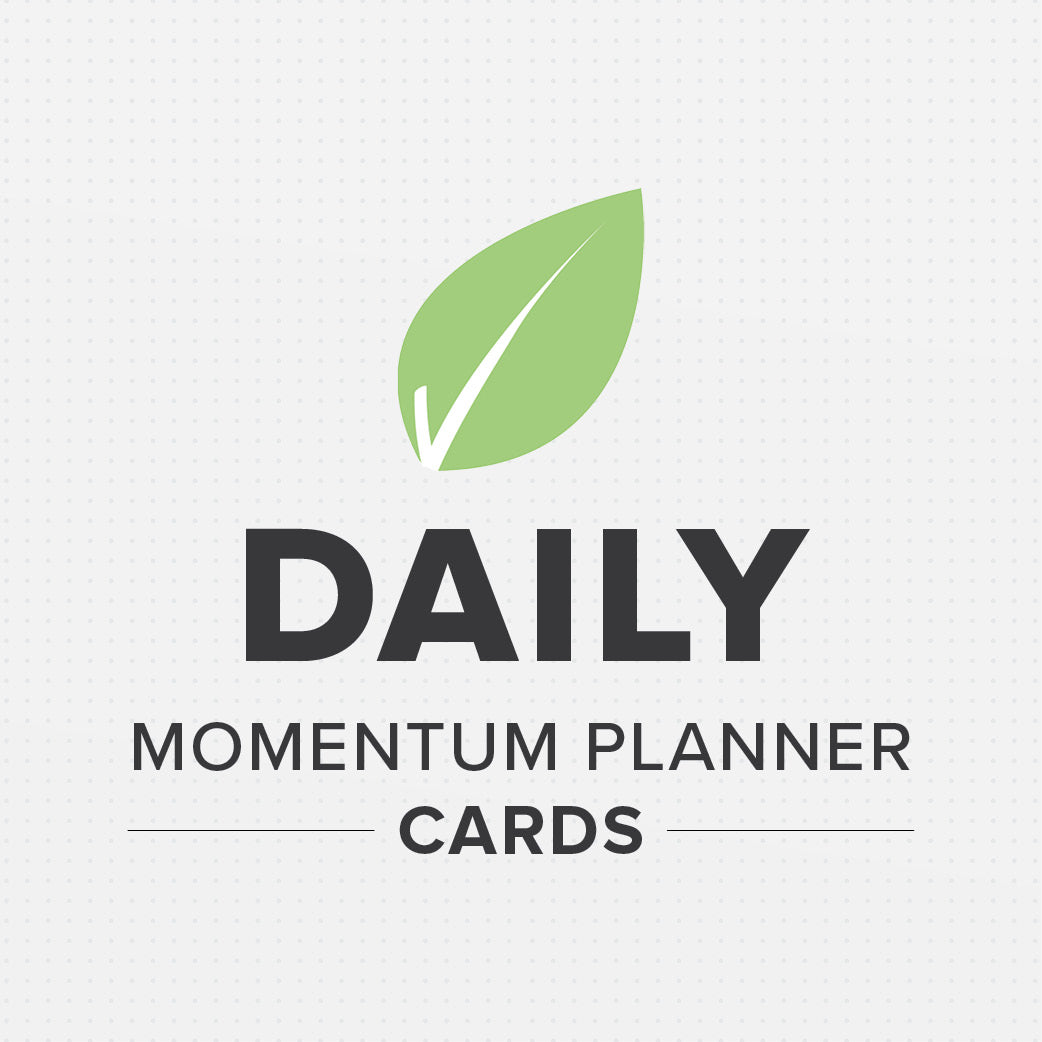 Daily Momentum Planner Cards