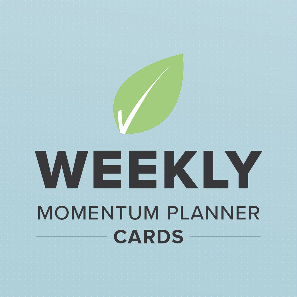 Weekly Momentum Planner Cards